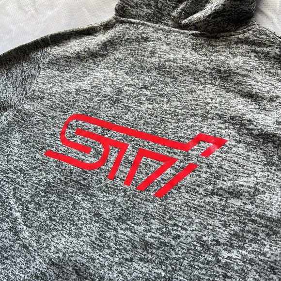 Subaru STI Hoodie Full Zip Sweatshirt Unisex JDM Cars Japanese AWD Fleece Rally - Picture 9 of 9
